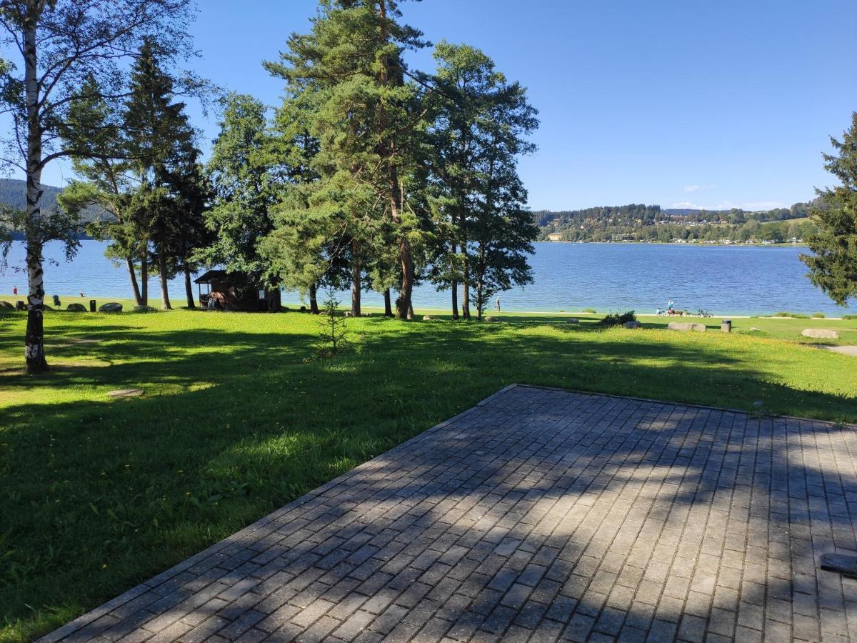 Апартаменты Lipno Riviera - Mysi V Bote Липно-над-Влтавой Экстерьер фото