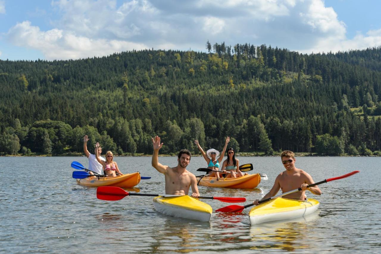 Апартаменты Lipno Riviera - Mysi V Bote Липно-над-Влтавой Экстерьер фото